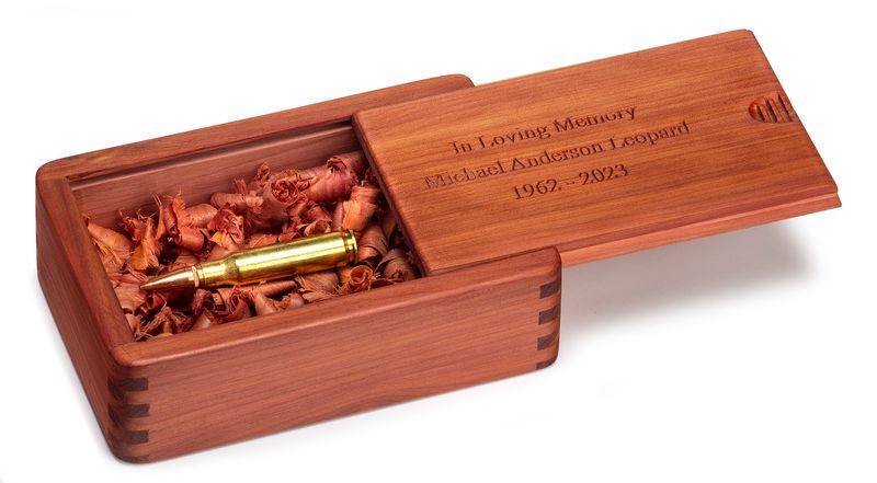 Small hand-built cedar box